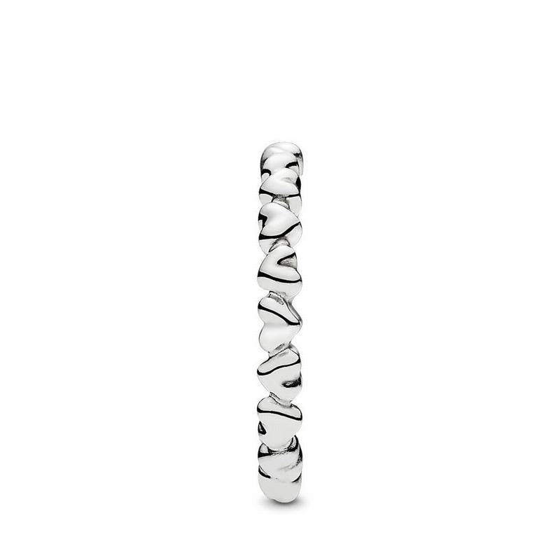 Pandora Forever Love Heart Promise Ring - Sterling Silver - Canada | ZV3064HZ